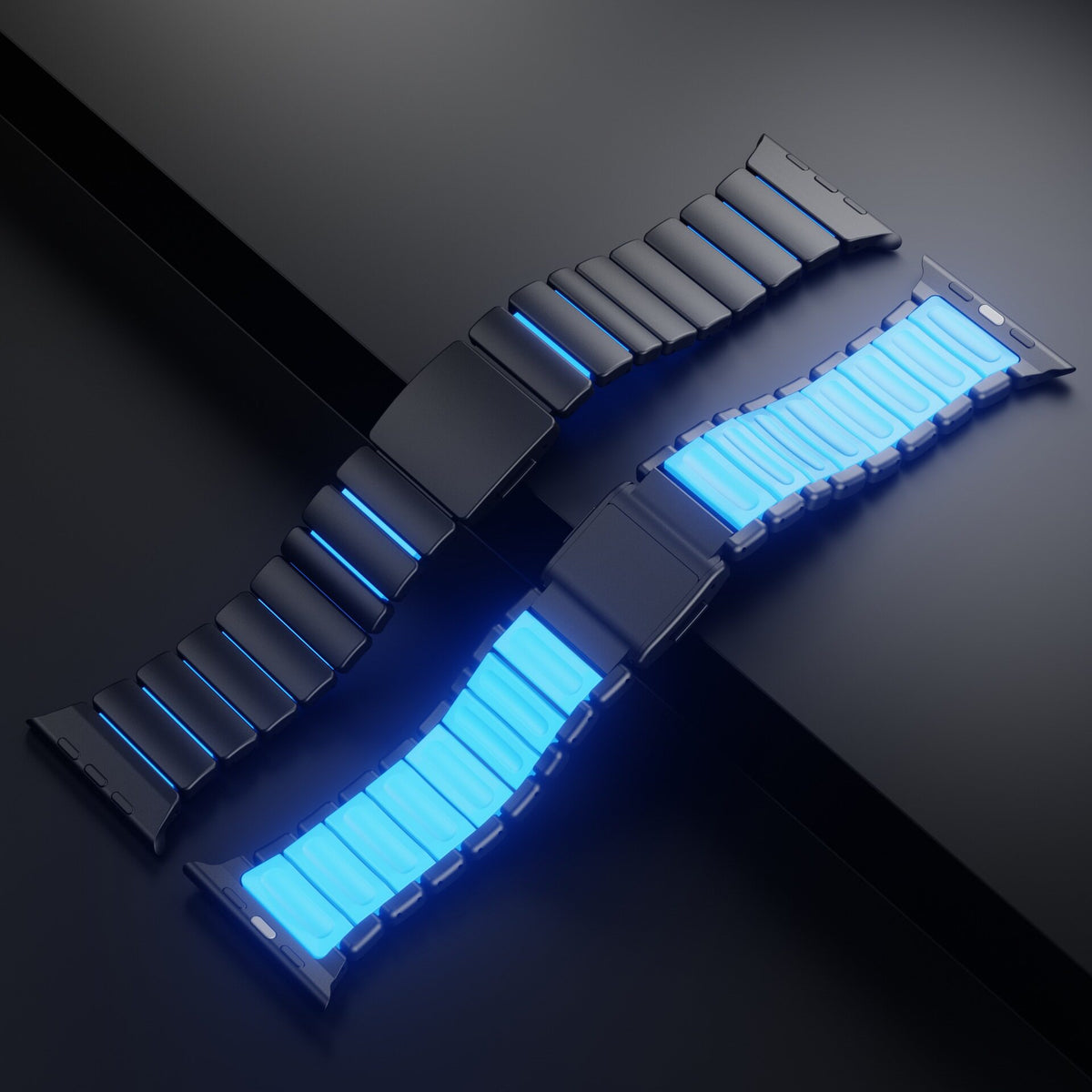 Titanium Magnetic Hybrid Band for Apple Watch