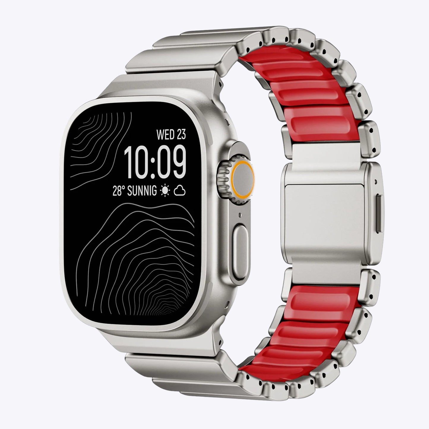 Titanium Magnetic Hybrid Band for Apple Watch