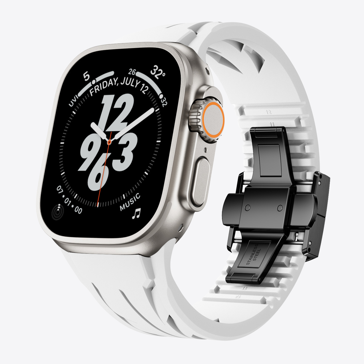 Supercar FKM Rubber Sport Band for Apple Watch