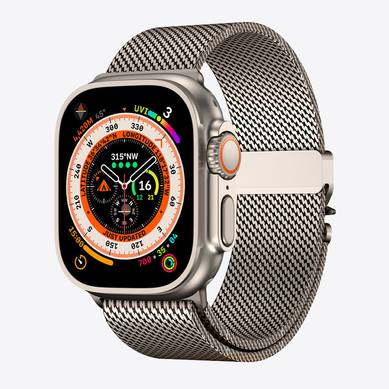 Stainless Steel Milanese Loop Band for Apple Watch