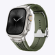 Green-Silver Buckle