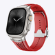 Red-Silver Buckle
