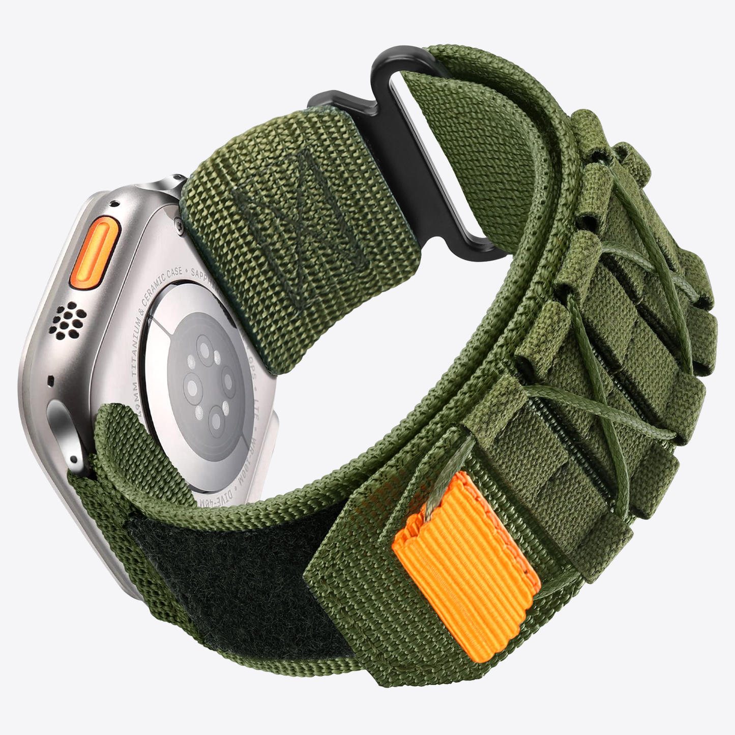 Rugged Tactical Nylon Band for Apple Watch