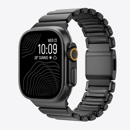 Titanium Silicone Hybrid Band