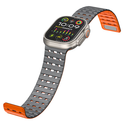 Breathable Magnetic Silicone Sport Band for Apple Watch