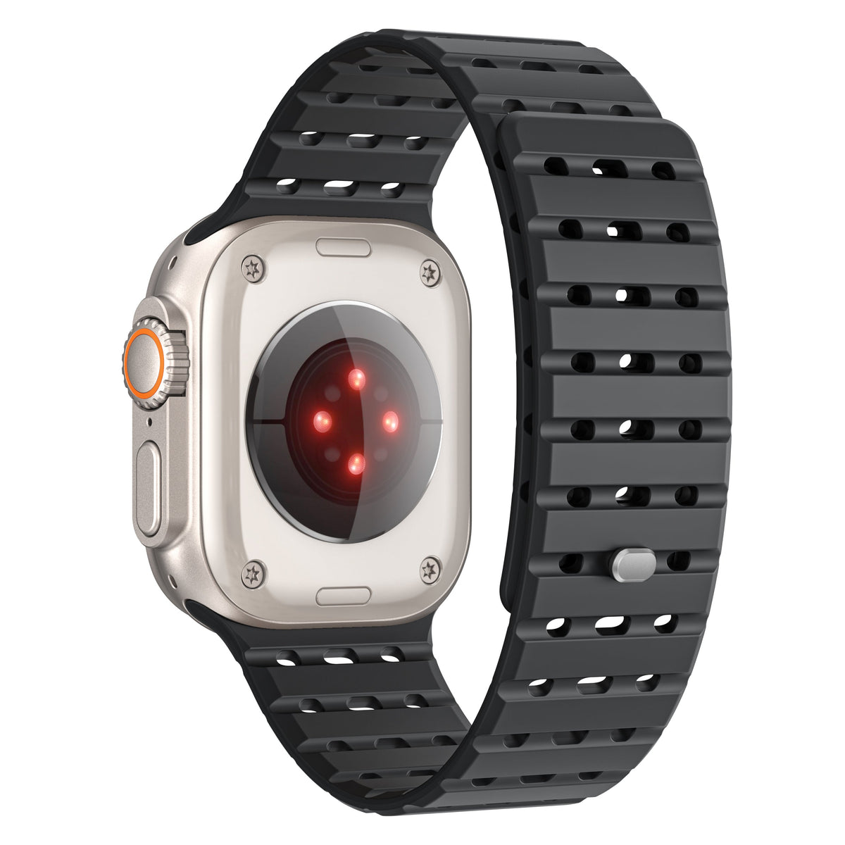 Breathable Magnetic Silicone Sport Band for Apple Watch