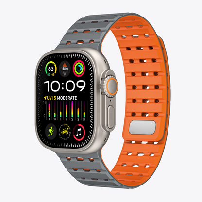 Breathable Magnetic Silicone Sport Band for Apple Watch
