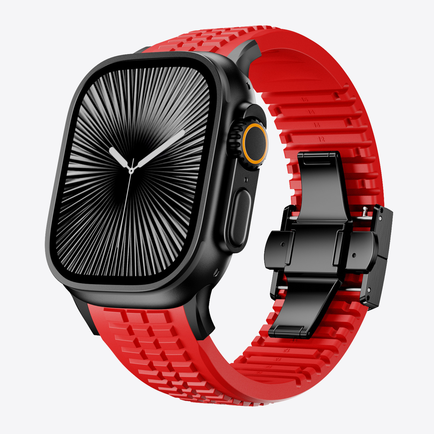 Tactical Silicone Sport Band for Apple Watch