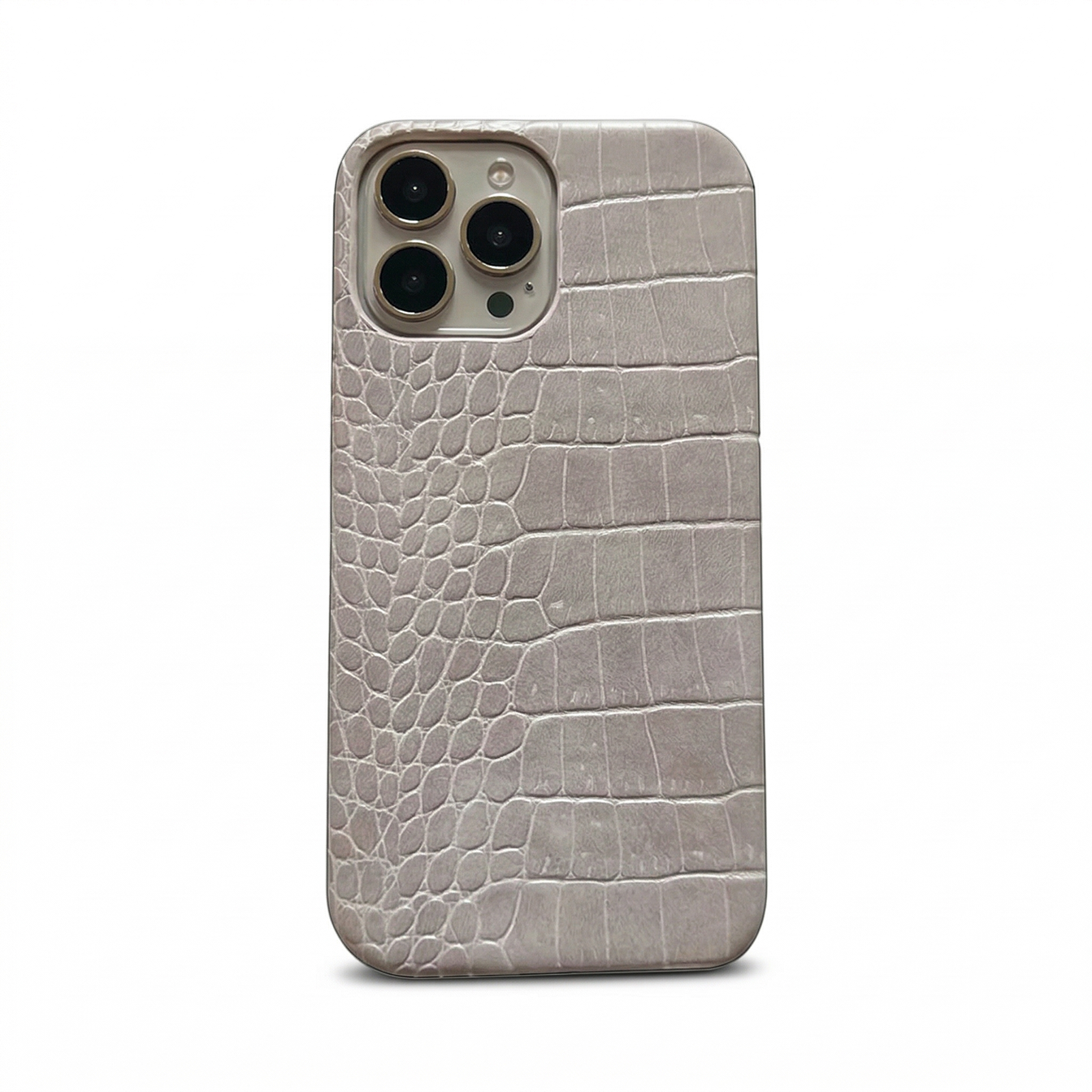Crocodile Texture iPhone Case Slim Stylish Protective Cover
