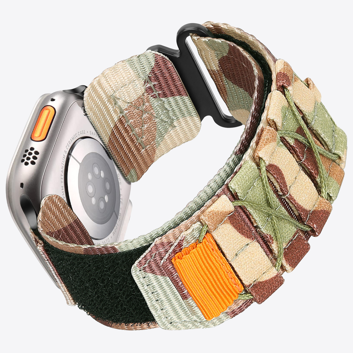 Rugged Tactical Nylon Band for Apple Watch