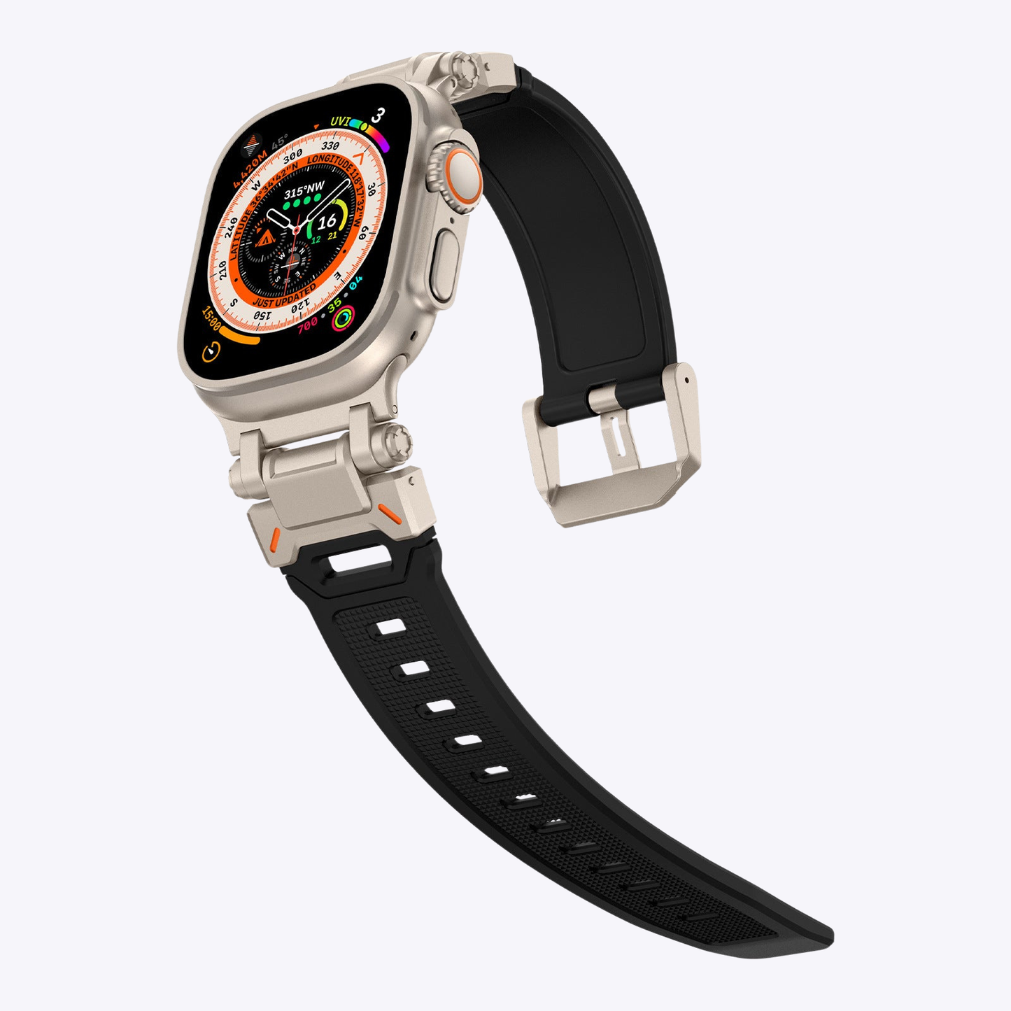 Explorer Tactical Silicone Band for Apple Watch