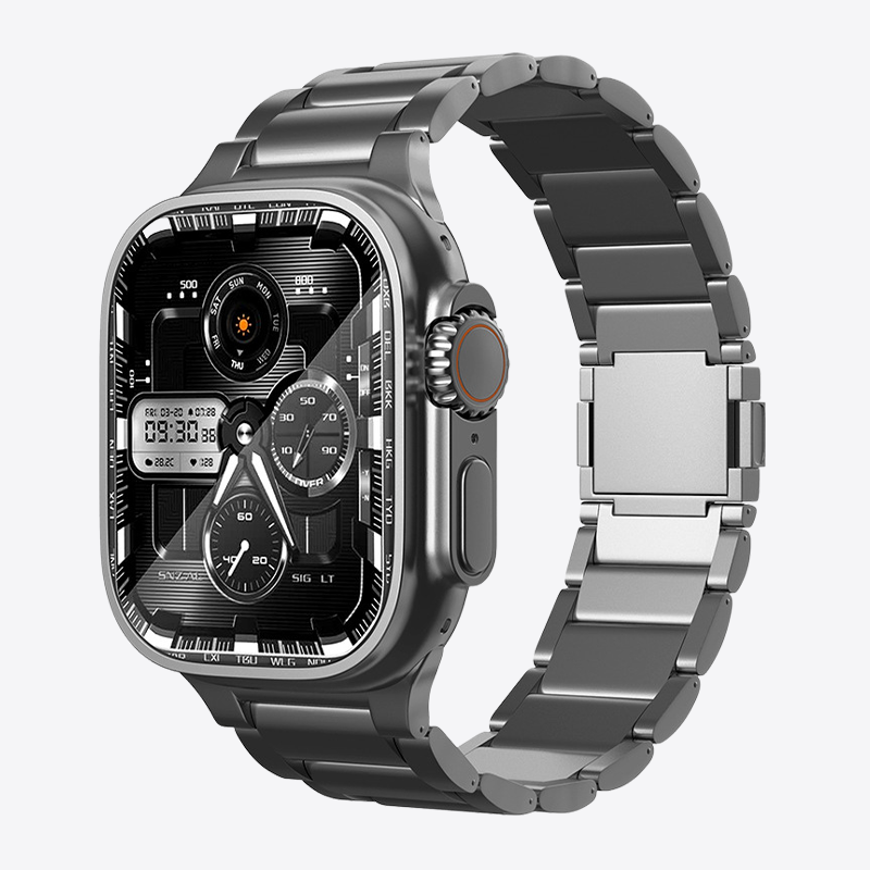 Titanium Magnetic Link Band for Apple Watch