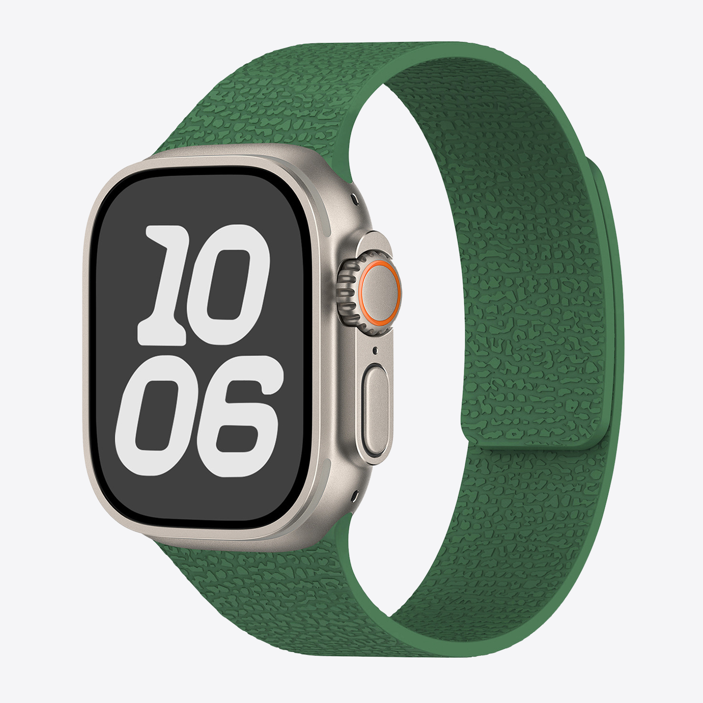 Lychee Texture Magnetic Silicone Band for Apple Watch