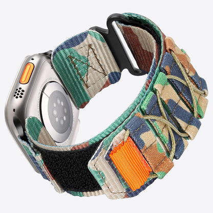 Rugged Tactical Nylon Band for Apple Watch