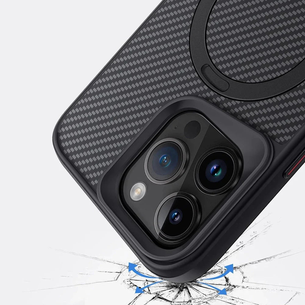 MagSafe Carbon Fiber Armor Case
