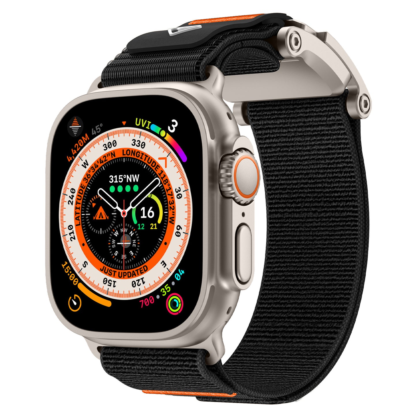 Magnetic Quick-Lock Nylon Band for Apple Watch