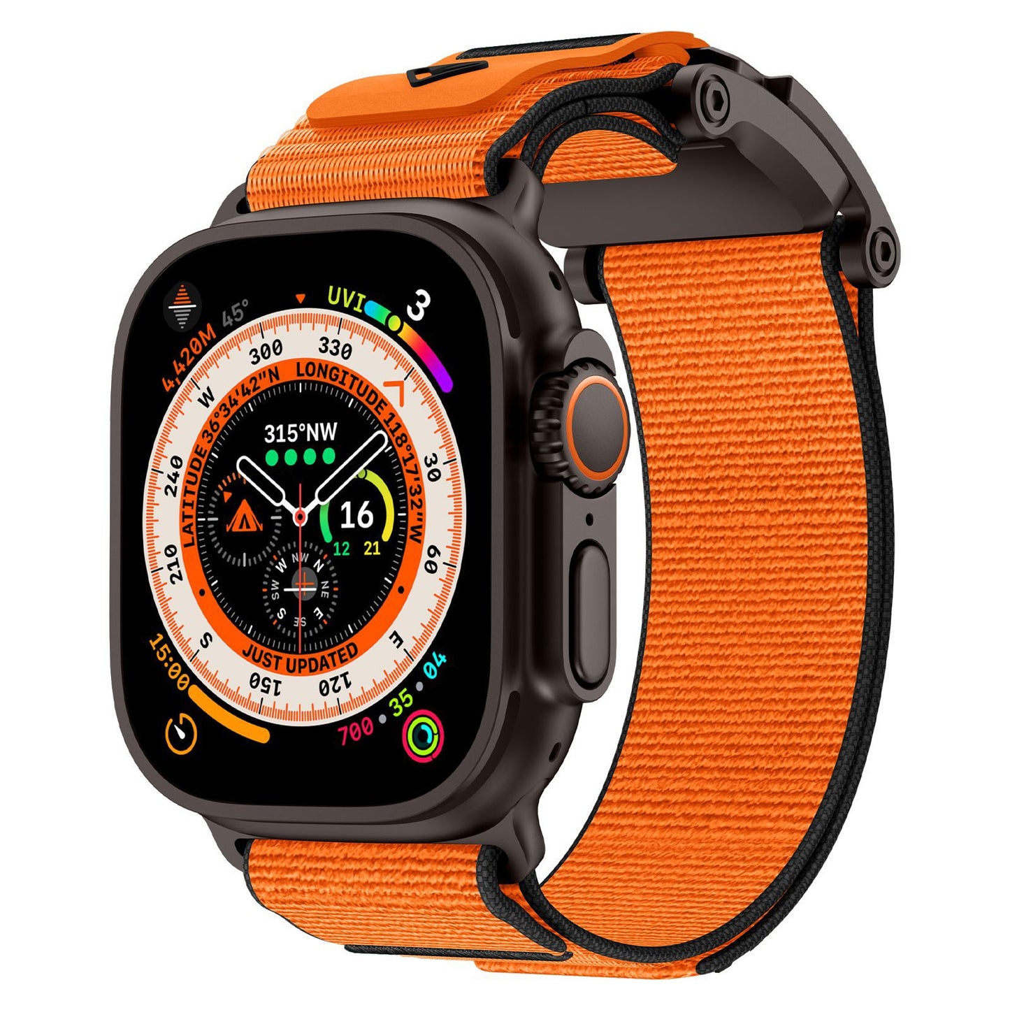 Magnetic Quick-Lock Nylon Band for Apple Watch