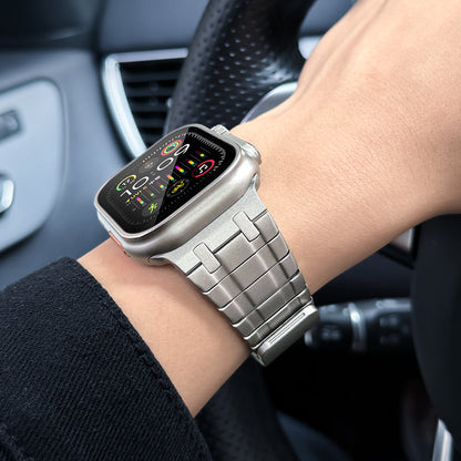 Frosted Stainless Steel Magnetic Band for Apple Watch