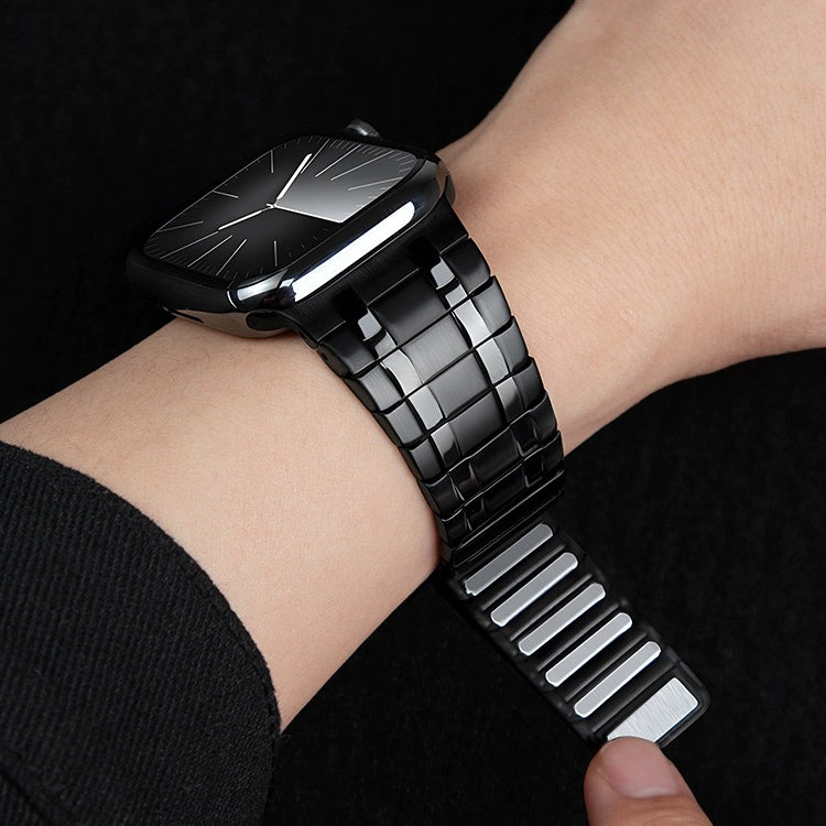 Frosted Stainless Steel Magnetic Band for Apple Watch