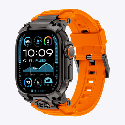 Mecha Armor Silicone Band for Apple Watch