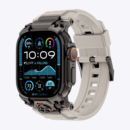 Mecha Armor Silicone Band for Apple Watch