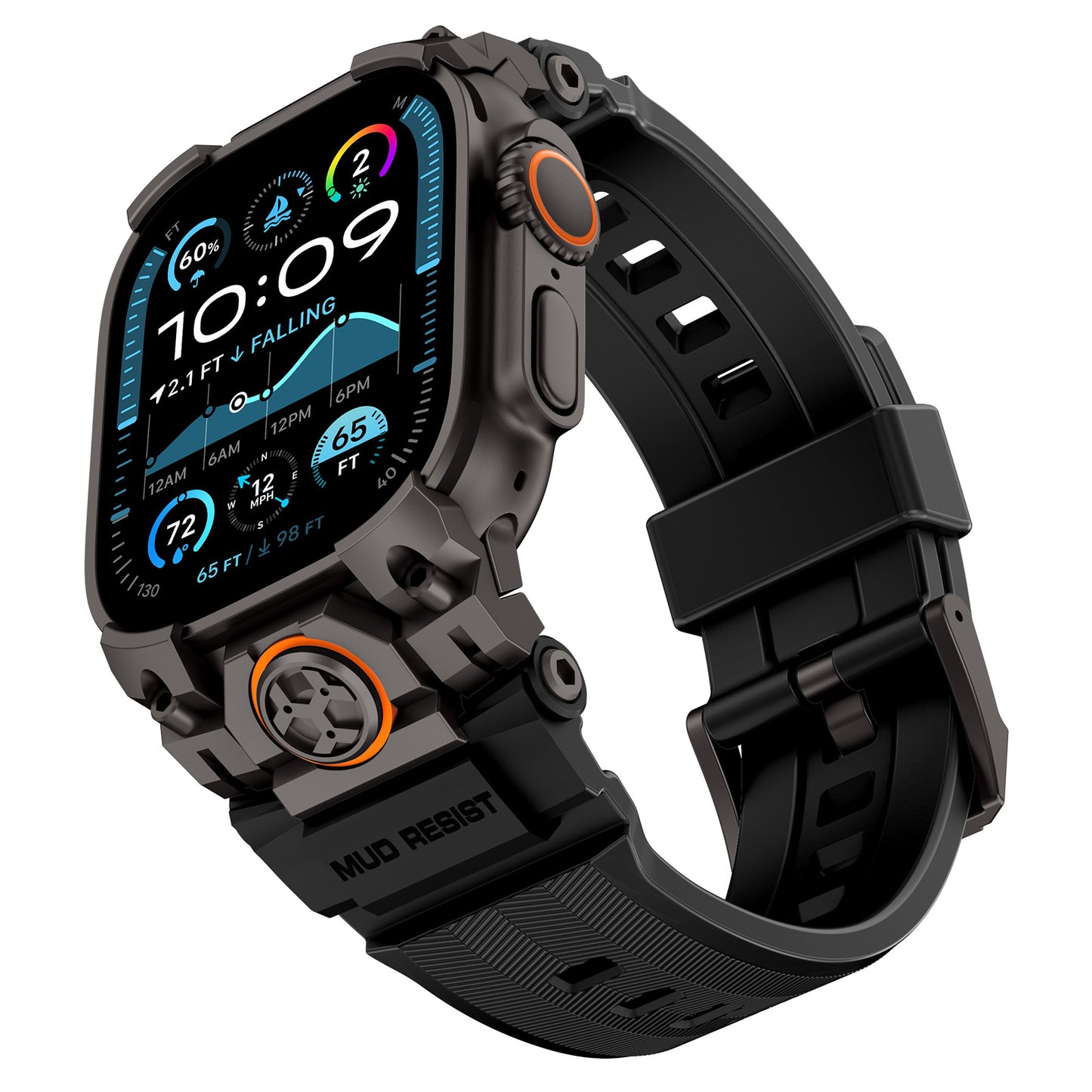 Mecha Armor Silicone Band for Apple Watch