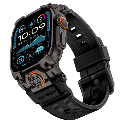 Mecha Armor Silicone Band for Apple Watch