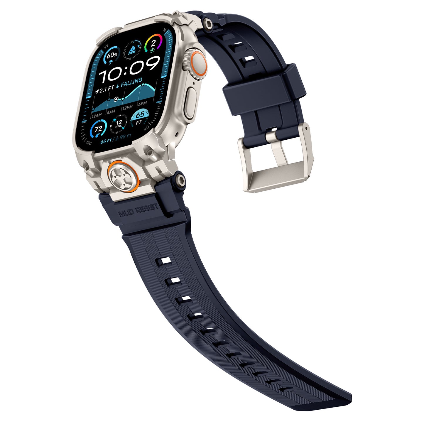 Mecha Armor Silicone Band for Apple Watch