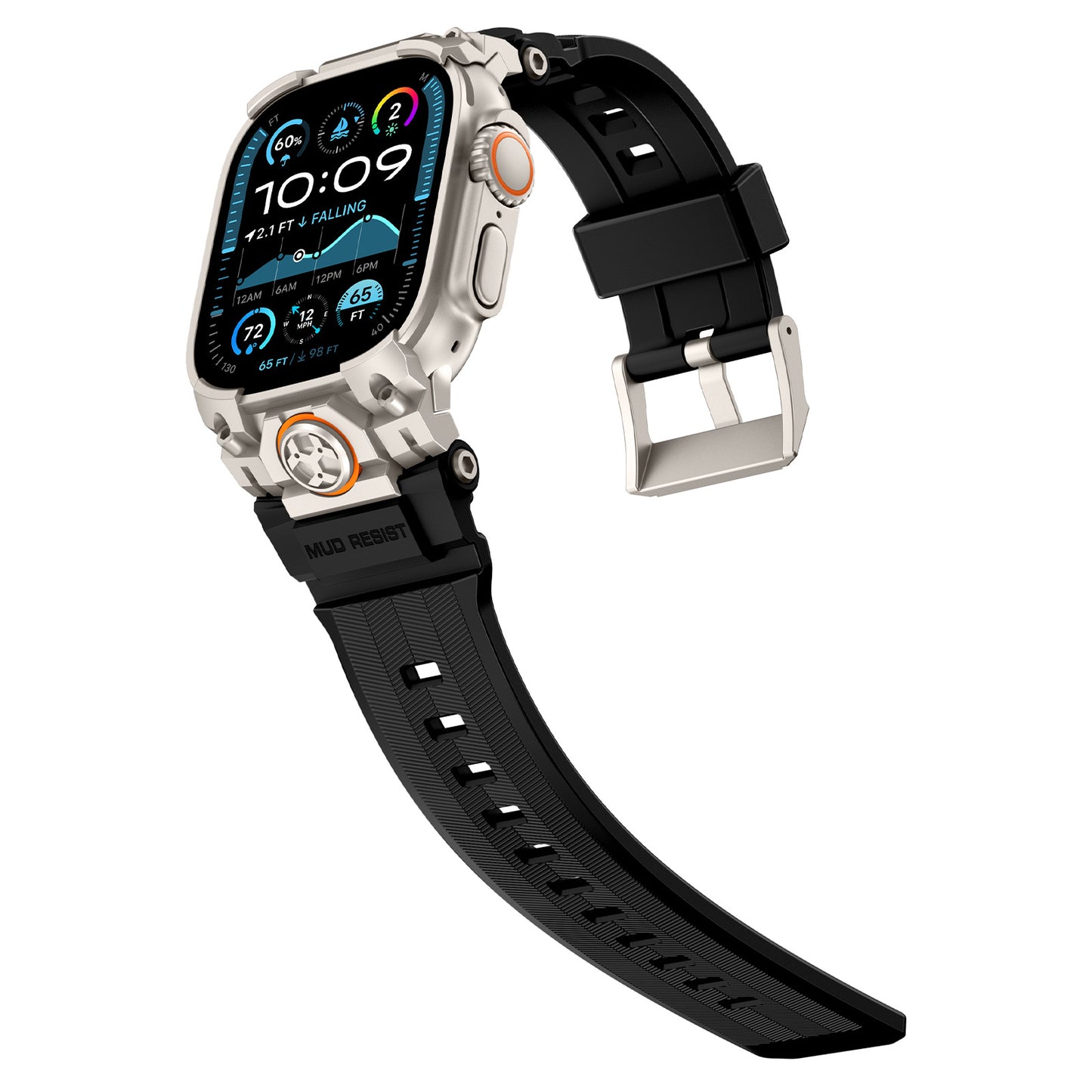 Mecha Armor Silicone Band for Apple Watch