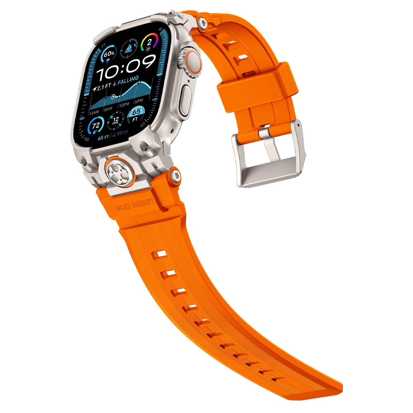 Mecha Armor Silicone Band for Apple Watch