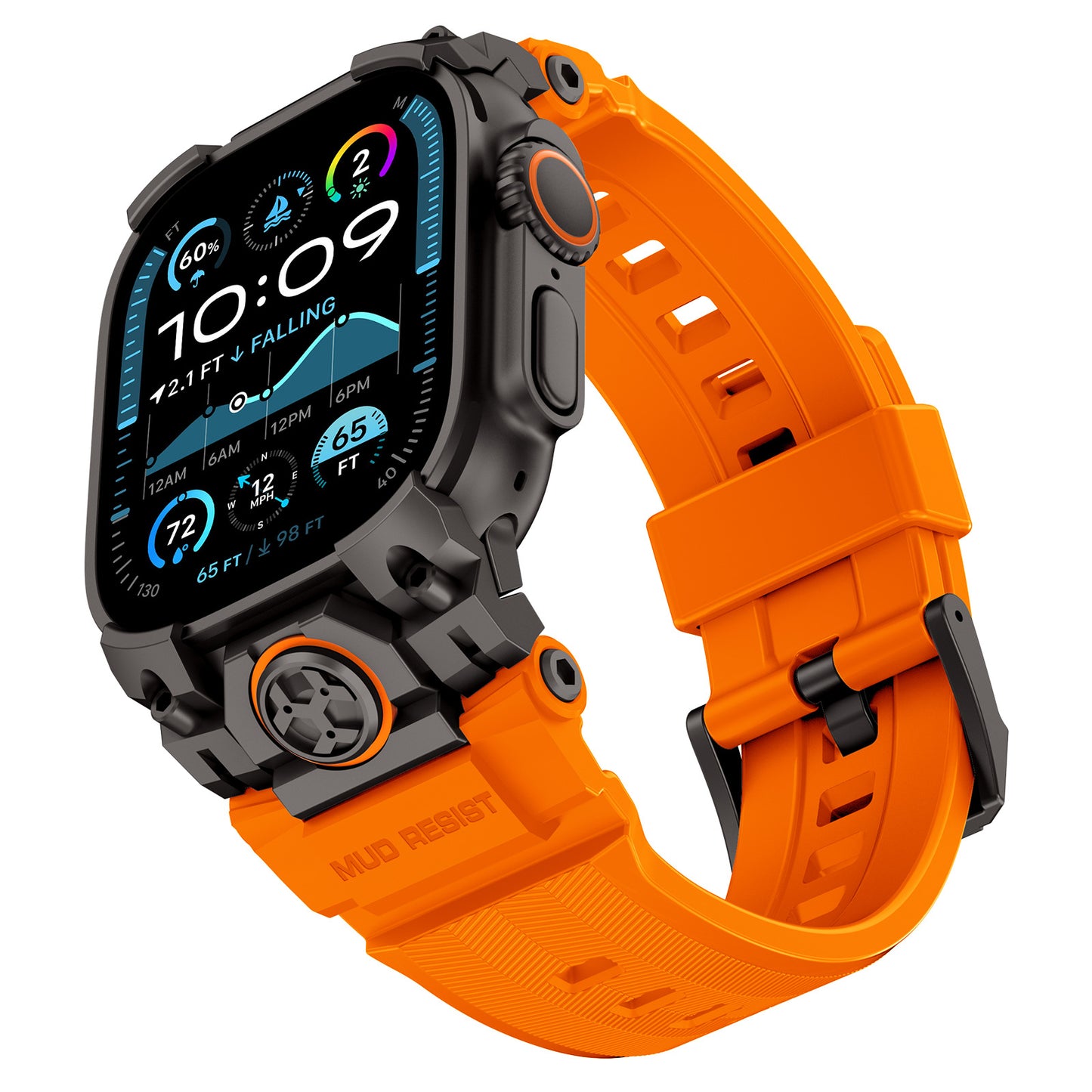 Mecha Armor Silicone Band for Apple Watch
