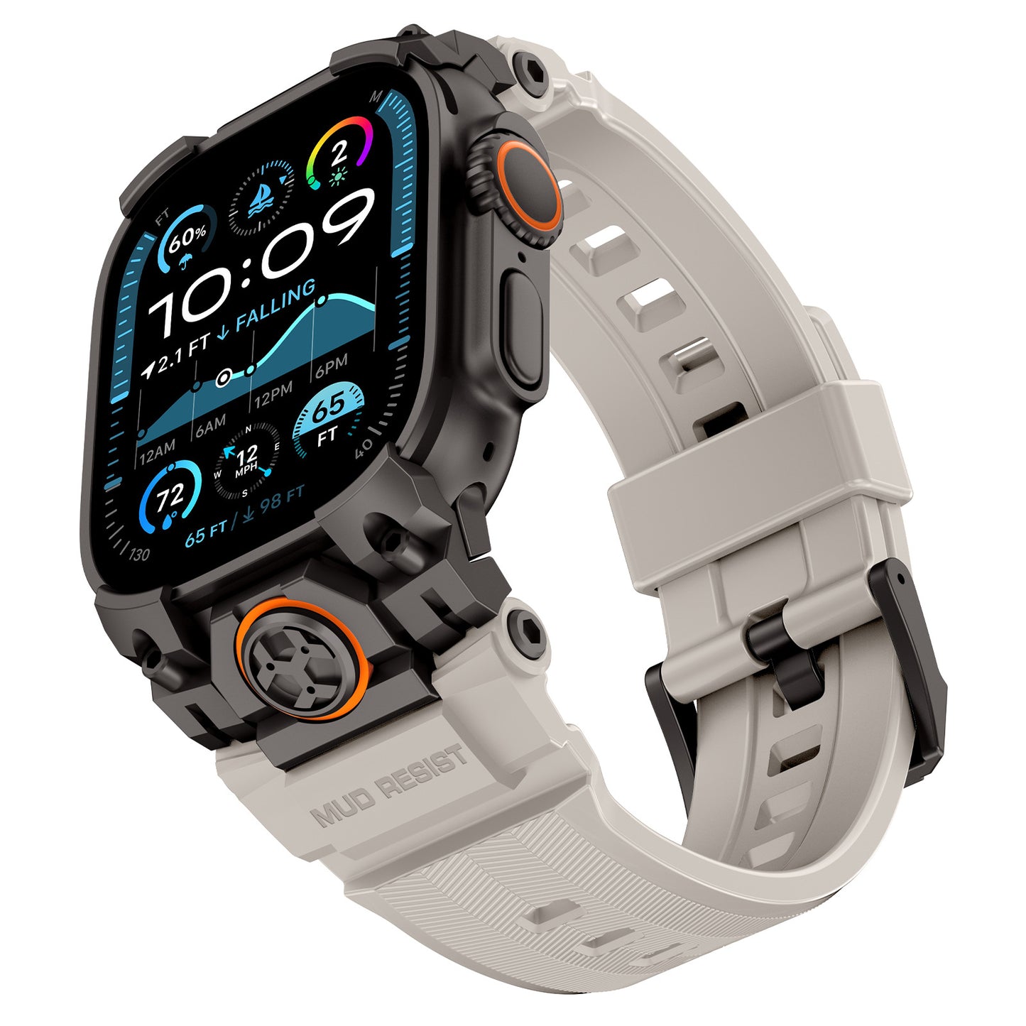 Mecha Armor Silicone Band for Apple Watch