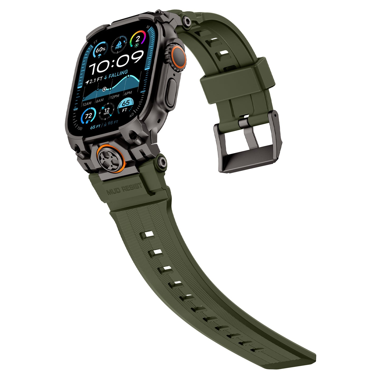 Mecha Armor Silicone Band for Apple Watch