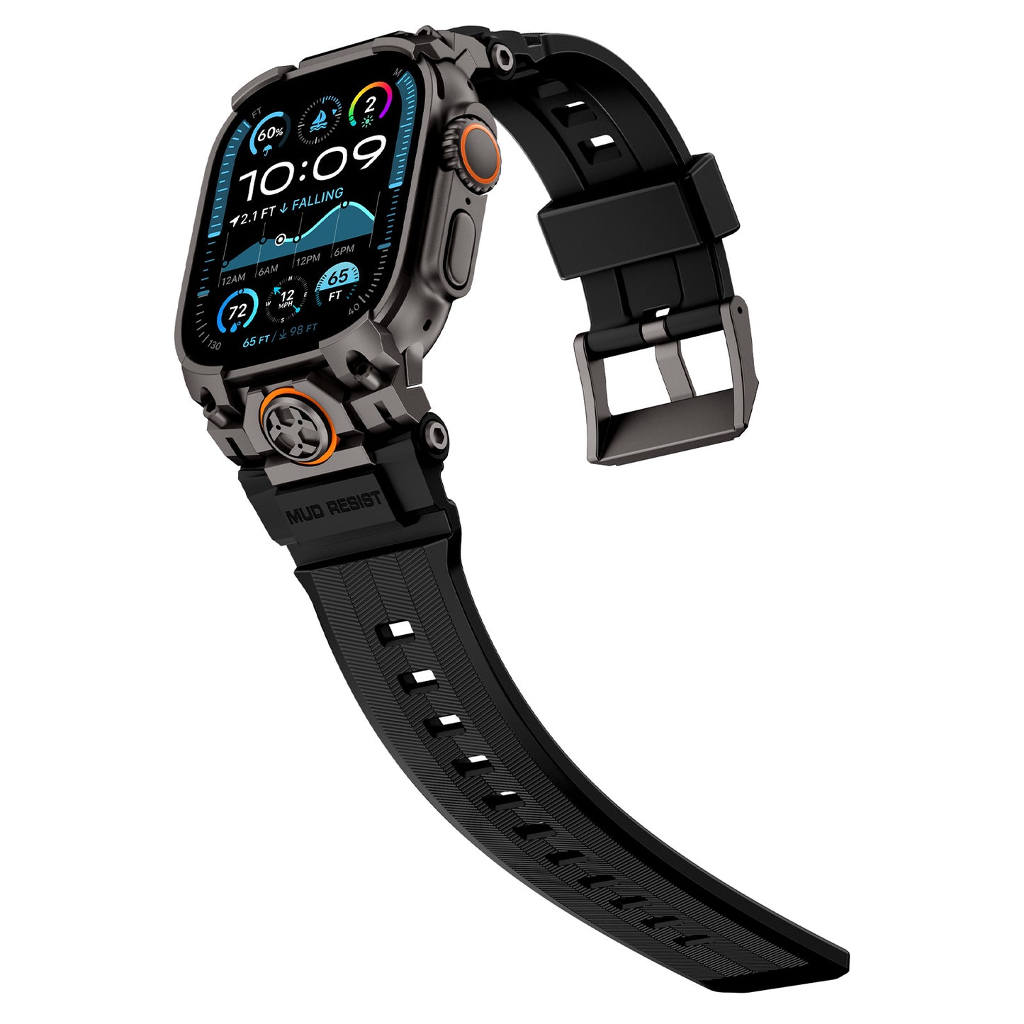 Mecha Armor Silicone Band for Apple Watch