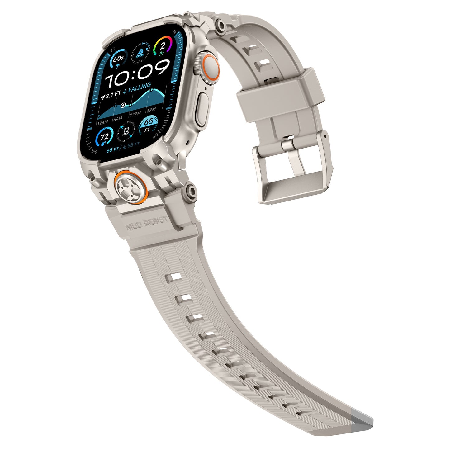 Mecha Armor Silicone Band for Apple Watch