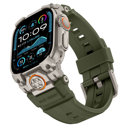 Mecha Armor Silicone Band for Apple Watch