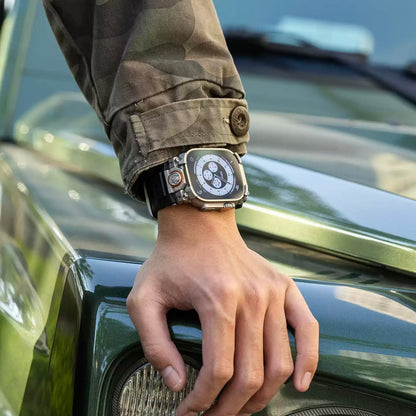 Mecha Armor Silicone Band for Apple Watch