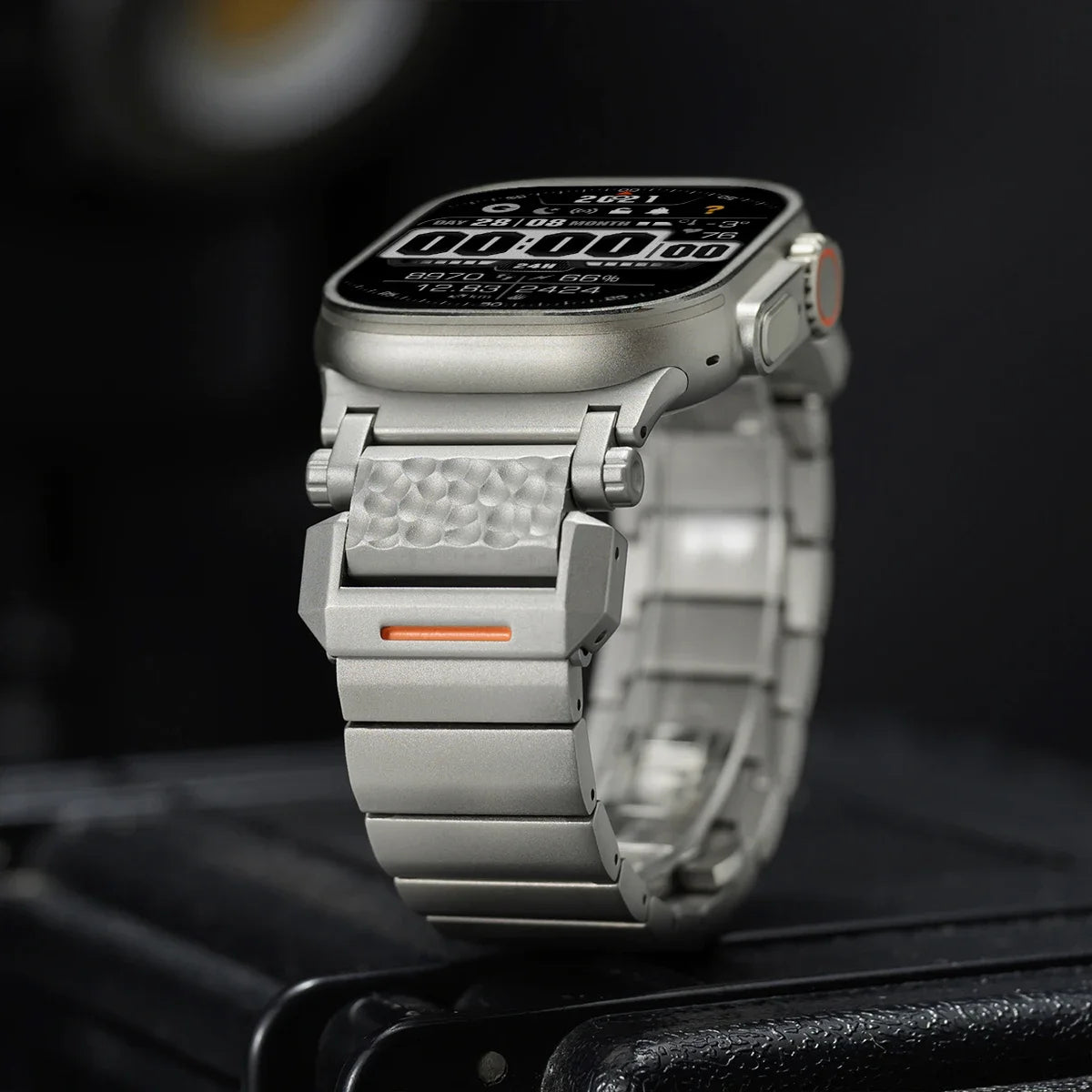 Meteorite Titanium Metal Band for Apple Watch