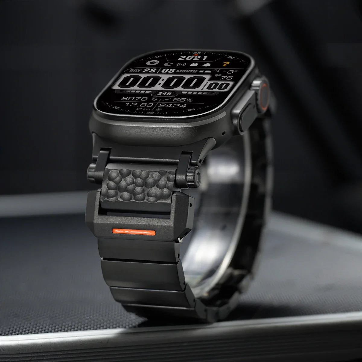 Meteorite Titanium Metal Band for Apple Watch