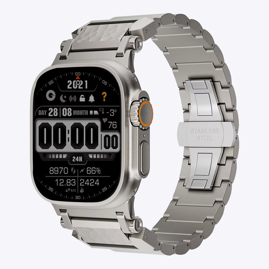 Meteorite Titanium Metal Band for Apple Watch