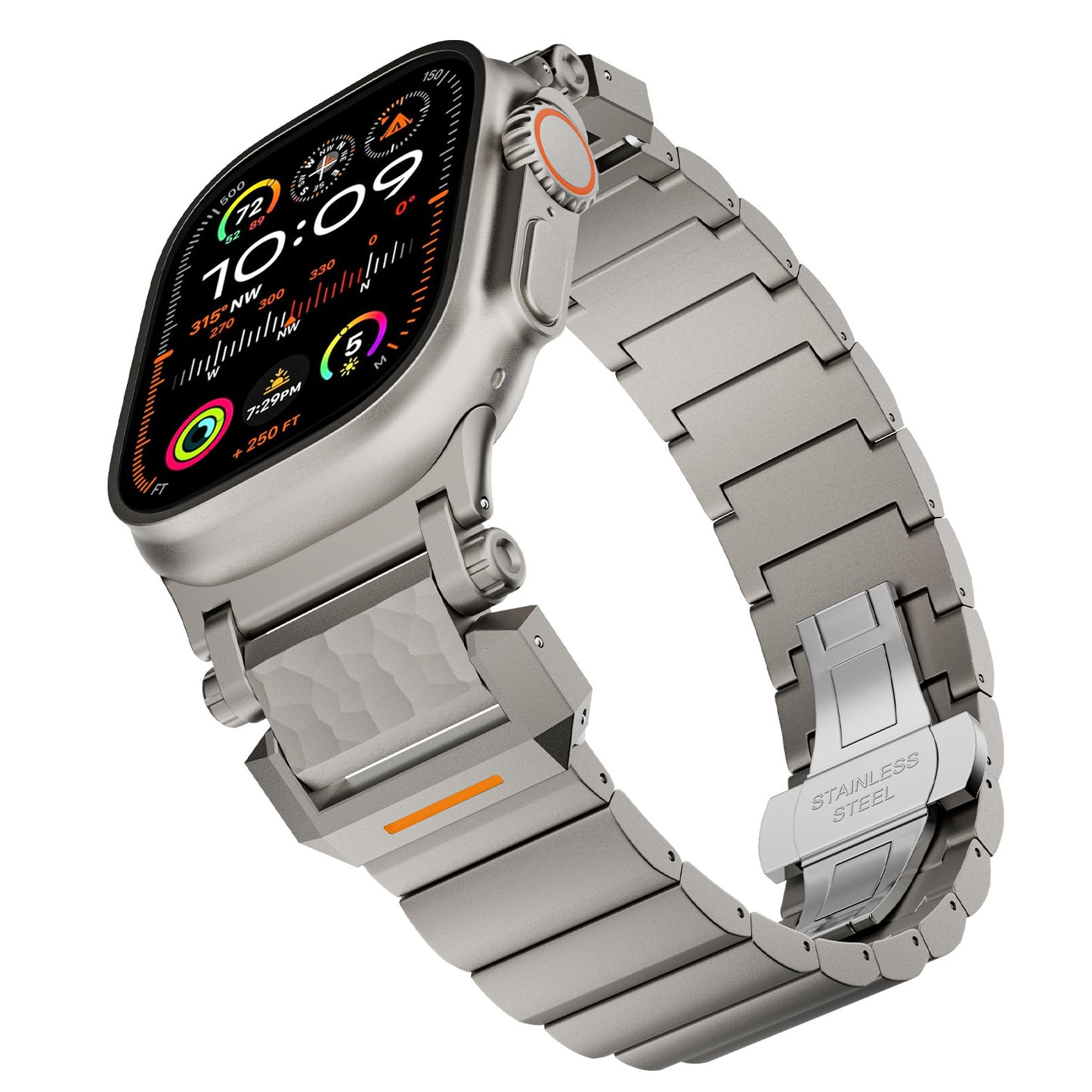 Meteorite Titanium Metal Band for Apple Watch