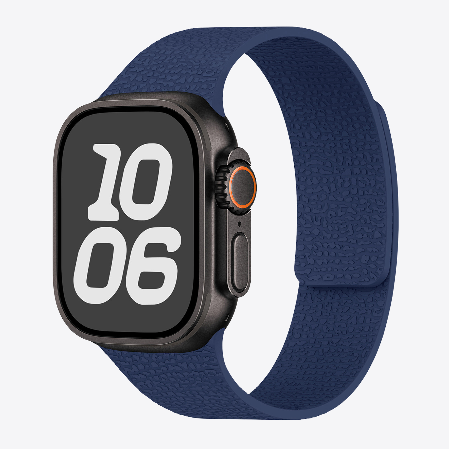 Lychee Texture Magnetic Silicone Band for Apple Watch