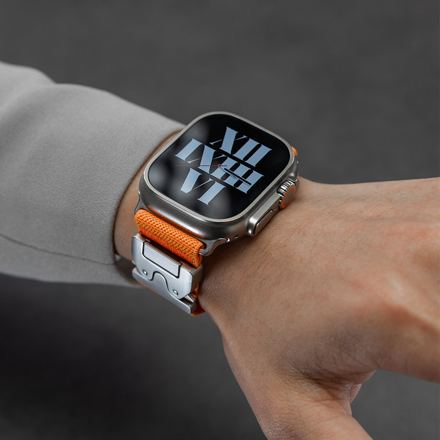 Nylon Parachute Buckle Band for Apple Watch