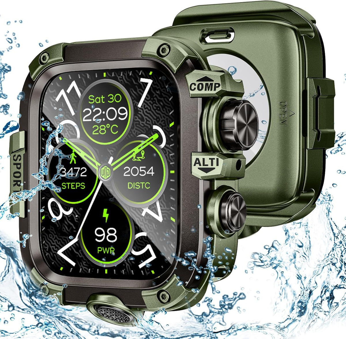 Rugged 360 Armor Case for Apple Watch
