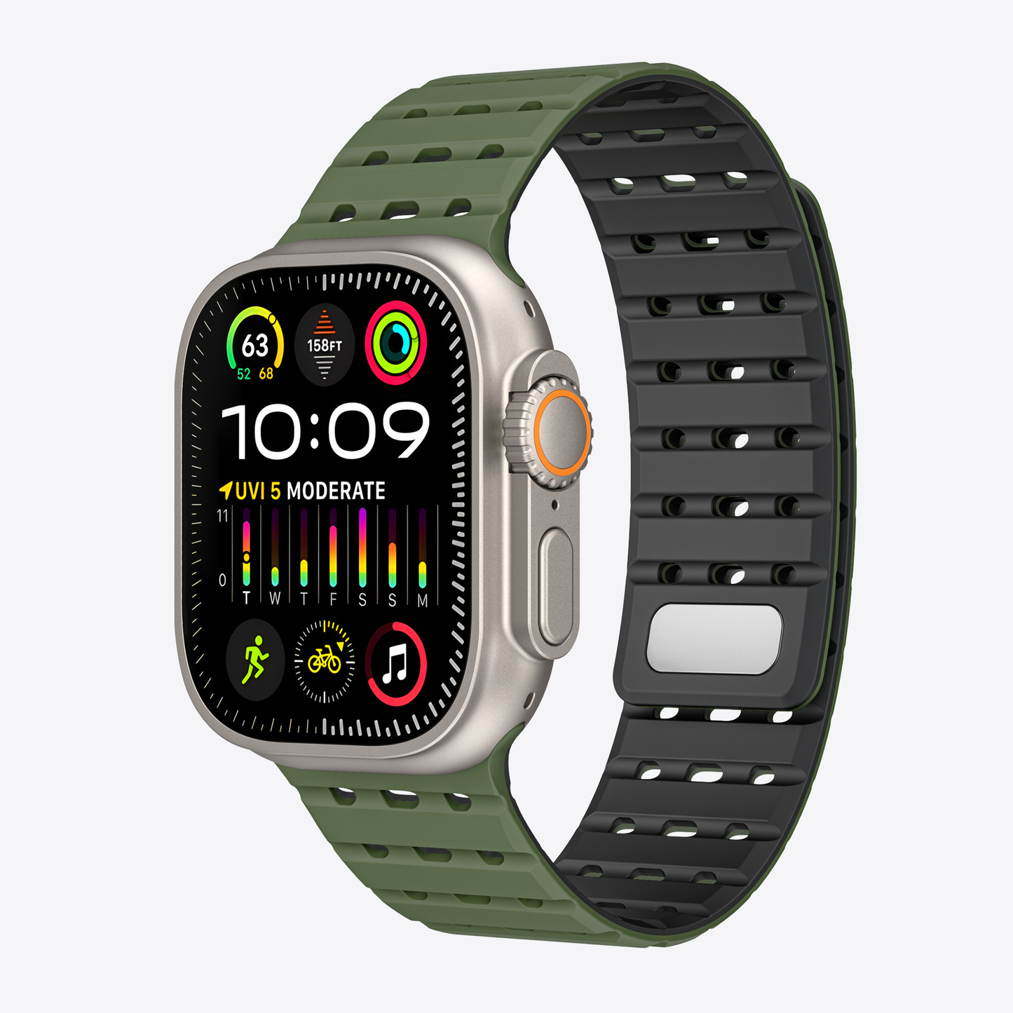 Breathable Magnetic Sport Band for Apple Watch