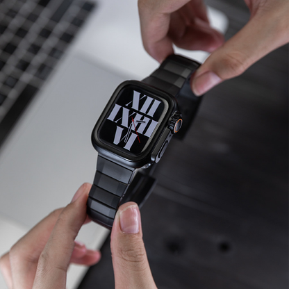 Quick-Release Stainless Steel Band for Apple Watch