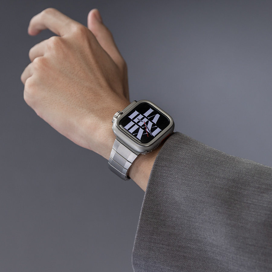 Quick-Release Stainless Steel Band for Apple Watch