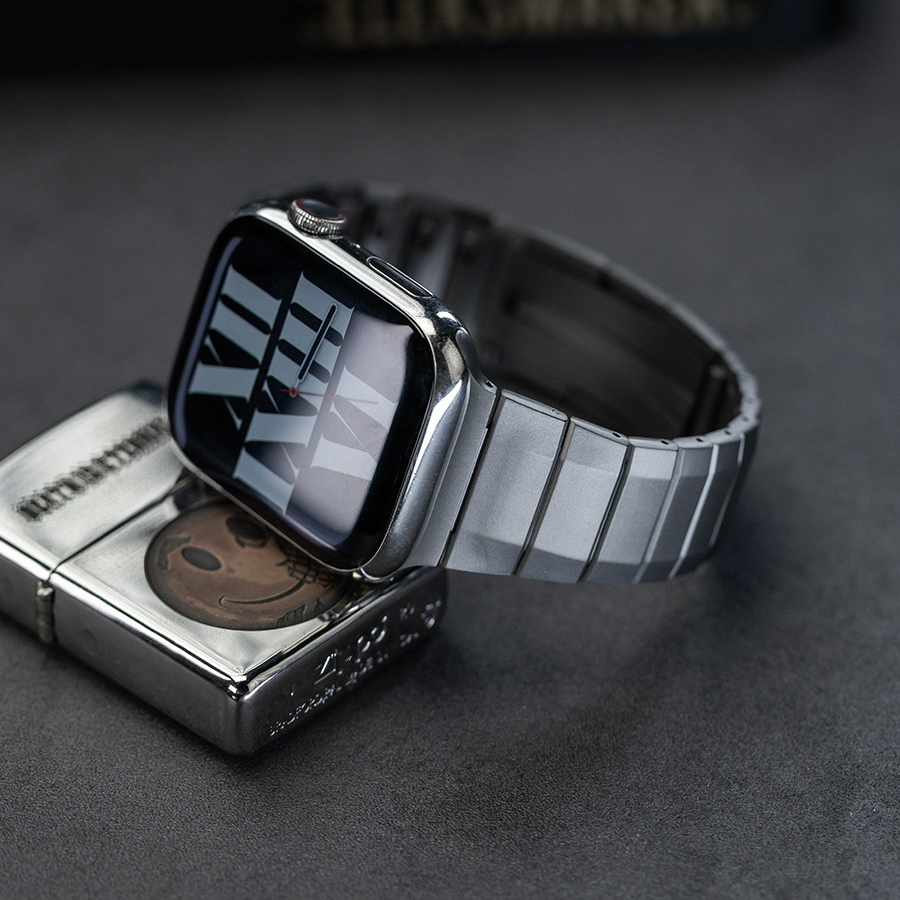 Quick-Release Stainless Steel Band for Apple Watch
