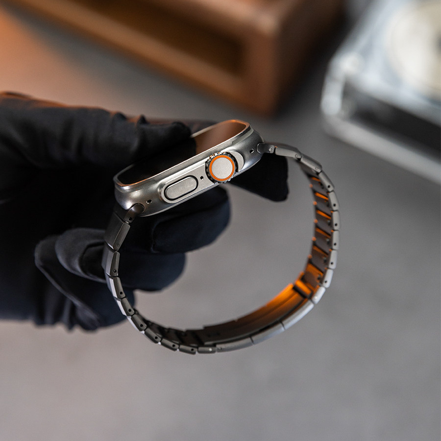 Quick-Release Stainless Steel Band for Apple Watch