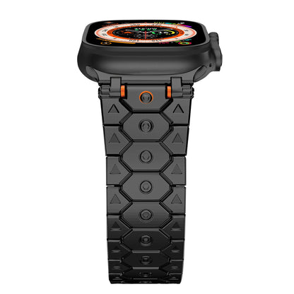 RivetGrid Stainless Steel Band for Apple Watch